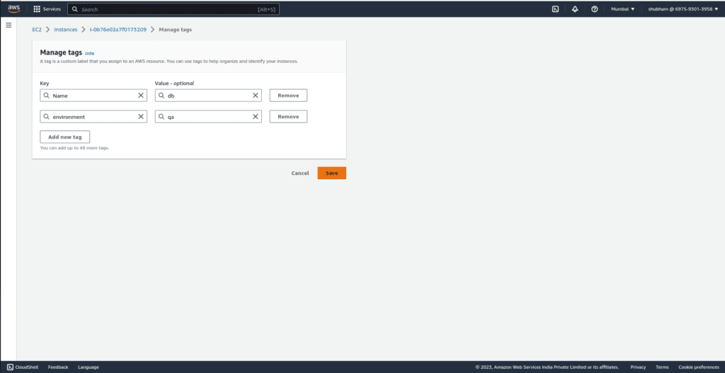 Instance Tags-2