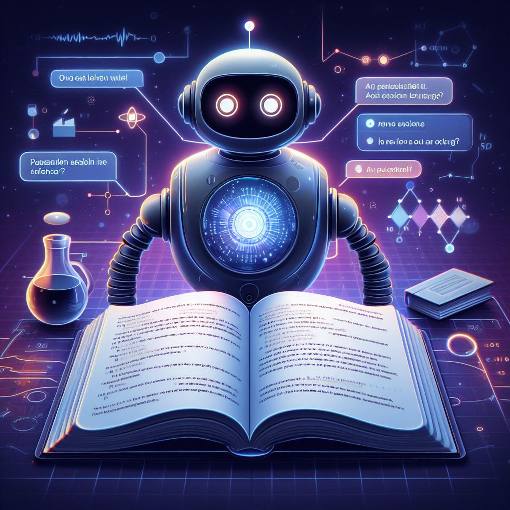 An English learning chatbot with open book