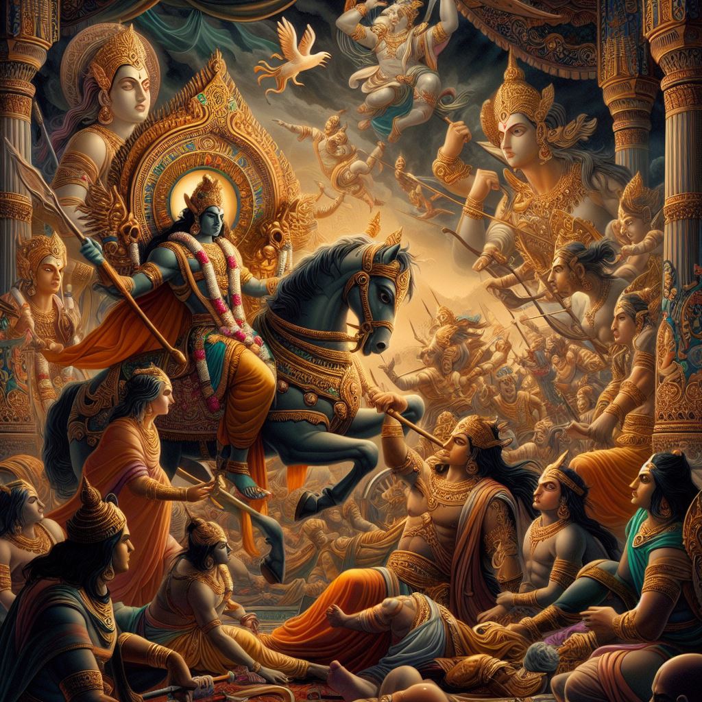 image showing essence of Mahabharat