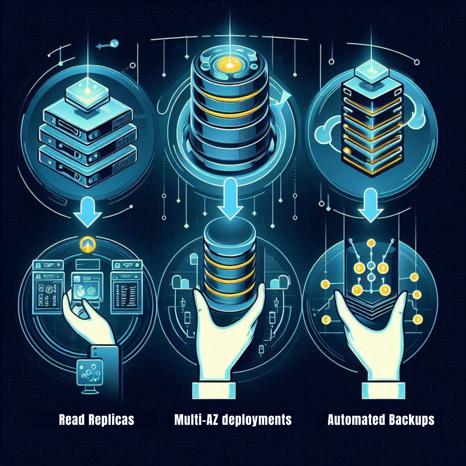 aws rds features