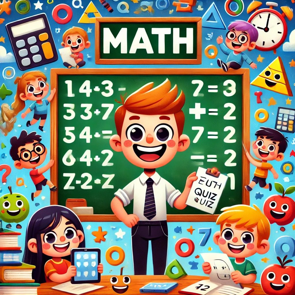 Math Questions on green board