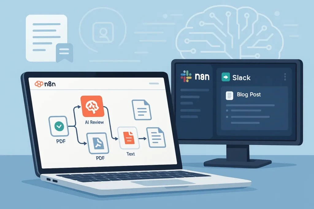AI Blog Reviewer with n8n & Slack: Automate Feedback Fast