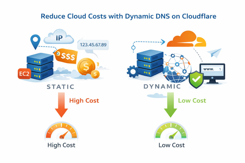 Benefits of Dynamic DNS on Cloudflare