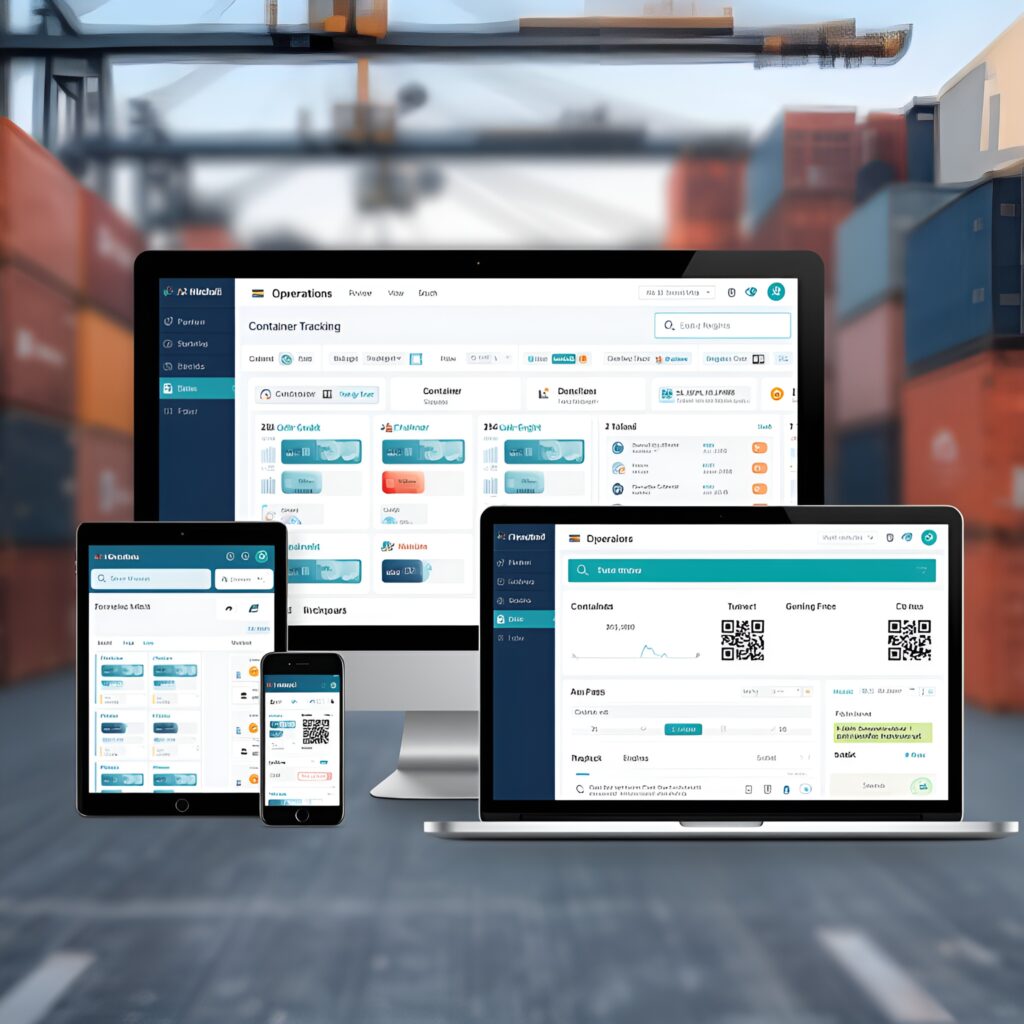 CFS logistics customer portal replacing WhatsApp operations with governed container tracking